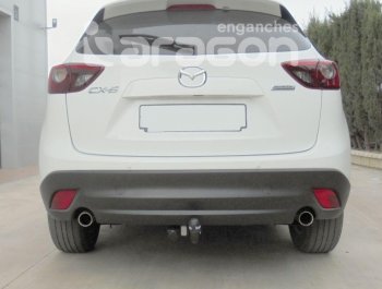 22 699 р. Фаркоп Aragon. (шар A) Mazda CX-3 DK дорестайлинг (2014-2018)  с доставкой в г. Краснодар. Увеличить фотографию 5