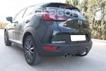 22 699 р. Фаркоп Aragon.(шар V) Mazda CX-3 DK дорестайлинг (2014-2018)  с доставкой в г. Краснодар. Увеличить фотографию 3