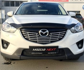 Дефлектор капота NovLine Mazda CX-5 KE рестайлинг (2015-2017)