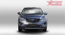 15 254 р. Одинарная защита переднего бампера (d42) Premium Souz-96 Mazda CX-5 KE рестайлинг (2015-2017)  с доставкой в г. Краснодар. Увеличить фотографию 2