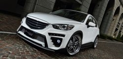 31 249 р. Передний бампер ADMIRATION BELTA Mazda CX-5 KE рестайлинг (2015-2017) (Неокрашенный)  с доставкой в г. Краснодар. Увеличить фотографию 2