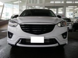 11 299 р. Решетка радиатора TOPLINE Mazda CX-5 KE дорестайлинг (2011-2014) (Неокрашенная)  с доставкой в г. Краснодар. Увеличить фотографию 2