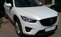 1 399 р. Реснички на фары CT v2 Mazda CX-5 KE дорестайлинг (2011-2014) (Неокрашенные)  с доставкой в г. Краснодар. Увеличить фотографию 3