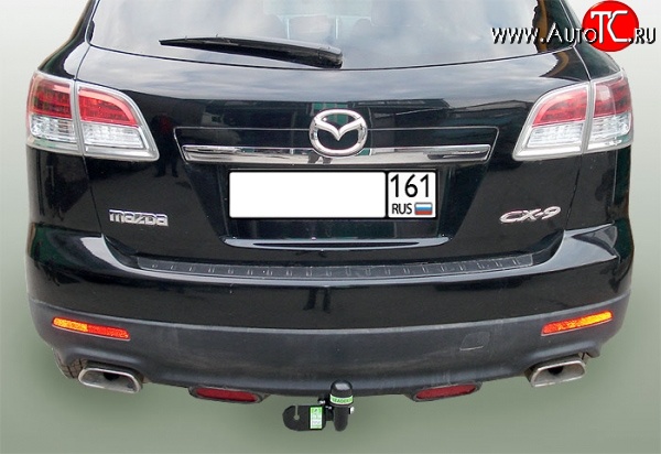 5 749 р. Фаркоп Лидер Плюс Mazda CX-9 TB дорестайлинг (2007-2009) (Без электропакета)  с доставкой в г. Краснодар