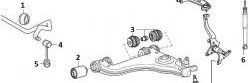 599 р. Полиуретановый сайлентблок передней подвески, стойки стабилизатора Точка Опоры Mercedes-Benz E-Class W210 дорестайлинг седан (1996-1999)  с доставкой в г. Краснодар. Увеличить фотографию 2