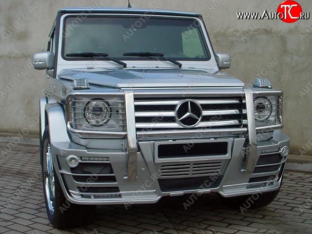 19 999 р. Передний бампер G55 ASMA DESIGN Mercedes-Benz G class W463 5 дв. дорестайлинг (1989-1994) (Неокрашенный)  с доставкой в г. Краснодар