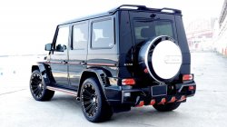 12 799 р. Спойлер со стоп сигналом WALD BLACK BISON Mercedes-Benz G class W463 5 дв. дорестайлинг (1989-1994) (Неокрашенный)  с доставкой в г. Краснодар. Увеличить фотографию 3