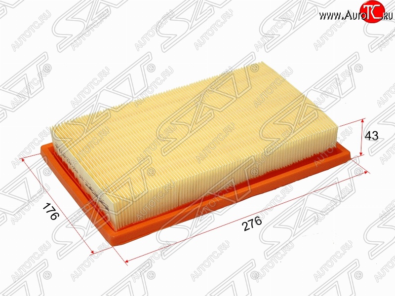 299 р. Фильтр воздушный двигателя SAT  Mercedes-Benz C-Class ( С205,  S205,  W205) - SLK class  R172  с доставкой в г. Краснодар