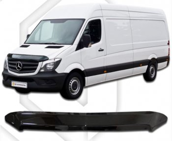 Дефлектор капота CA-Plastiс Mercedes-Benz Sprinter W906 рестайлинг (2014-2018)