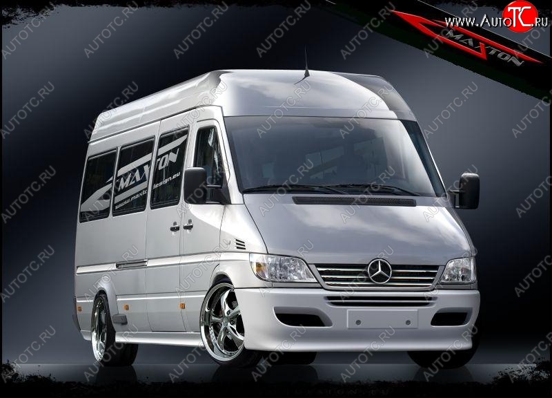 27 999 р. Передний бампер Maxton 2 Mercedes-Benz Sprinter W905 рестайлинг (2000-2006)  с доставкой в г. Краснодар