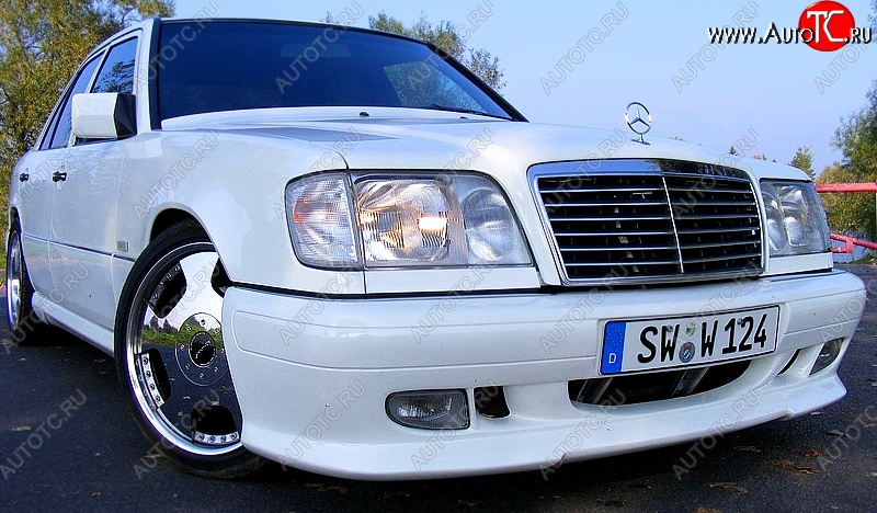 10 599 р. Передний бампер WALD Mercedes-Benz E-Class W124 седан дорестайлинг (1984-1993) (Неокрашенный)  с доставкой в г. Краснодар