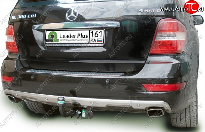 10 499 р. Фаркоп Лидер Плюс.  Mercedes-Benz ML class  W164 (2005-2011) дорестайлинг, рестайлинг (Без электропакета)  с доставкой в г. Краснодар