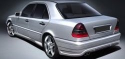 Пороги накладки CT Mercedes-Benz C-Class W202 дорестайлинг седан (1993-1997)