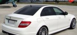 2 269 р. Лип спойлер M-VRS Mercedes-Benz C-Class W204 дорестайлинг седан (2007-2011) (Неокрашенный)  с доставкой в г. Краснодар. Увеличить фотографию 3