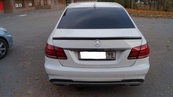 3 399 р. Лип спойлер АВТОКРАТ AMG  Mercedes-Benz E-Class  W212 (2009-2017) дорестайлинг седан, рестайлинг седан (Неокрашенный)  с доставкой в г. Краснодар. Увеличить фотографию 4