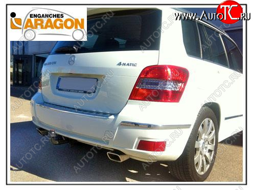 22 699 р. Фаркоп Aragon. (шар A) Mercedes-Benz GLK class X204 рестайлинг (2012-2015)  с доставкой в г. Краснодар