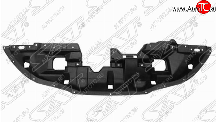 1 589 р. Защита двигателя (пыльник) SAT Mitsubishi ASX дорестайлинг (2010-2012) (Передняя)  с доставкой в г. Краснодар
