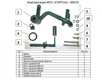 11 749 р. Замок КПП FORTUS (AT) Mitsubishi ASX 2-ой рестайлинг (2017-2020)  с доставкой в г. Краснодар. Увеличить фотографию 3