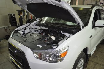 Упоры капота Russtal Mitsubishi ASX 1-ый рестайлинг (2013-2016)