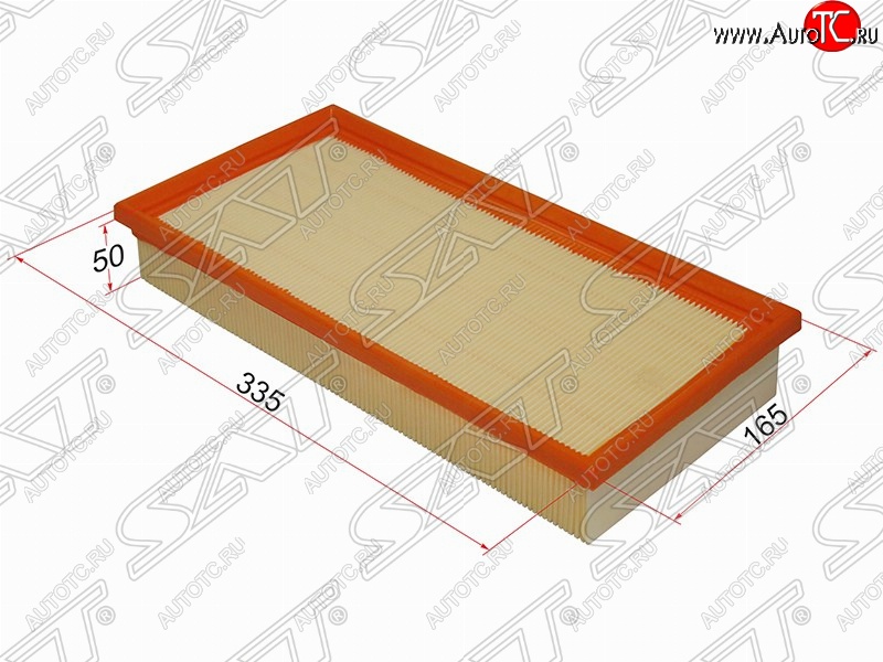 349 р. Фильтр воздушный двигателя SAT (335х165х50 mm).  Mitsubishi Carisma - Space Wagon  N94W  с доставкой в г. Краснодар