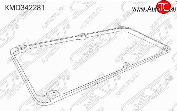 296 р. Прокладка клапанной крышки SAT (4G13, 4G15 00-, CS1A / CS2A)  BYD F3 (2005-2014), Mitsubishi Colt  CJ0 хэтчбэк 3 дв. (1995-2003), Mitsubishi Lancer  9 (2003-2009)  с доставкой в г. Краснодар