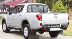 2 249 р. Брызговики задние RA (выносом 50 мм)  Mitsubishi L200  5 KK,KL (2015-2019) дорестайлинг  с доставкой в г. Краснодар. Увеличить фотографию 2