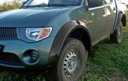 16 999 р. Расширители арок RA (комплект, 90 мм, Standart)  Mitsubishi L200 ( 4,  5 KK,KL) (2006-2022)  дорестайлинг, рестайлинг (Поверхность шагрень)  с доставкой в г. Краснодар. Увеличить фотографию 1