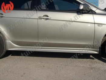 Пороги накладки INTENSE 2.0 Mitsubishi Lancer 10 CY седан дорестайлинг (2007-2010)