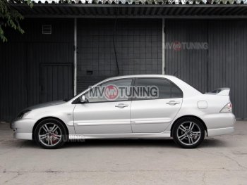 Пороги накладки Sport 2.0 Mitsubishi (Митсубиси) Lancer (Лансер)  9 (2003-2009) 9 1-ый рестайлинг седан, 2-ой рестайлинг седан