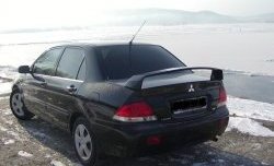 3 599 р. Спойлер Style Mitsubishi Lancer 9 1-ый рестайлинг седан (2003-2005) (Неокрашенный)  с доставкой в г. Краснодар. Увеличить фотографию 2