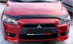 Дефлектор капота NovLine Mitsubishi Lancer 10 седан рестайлинг (2011-2017)