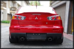 4 149 р. Лип спойлер DUCKBILL Mitsubishi Lancer CY седан дорестайлинг (2007-2010) (Неокрашенный)  с доставкой в г. Краснодар. Увеличить фотографию 3