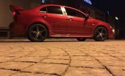 7 999 р. Спойлер ЭВО Mitsubishi Lancer CY седан дорестайлинг (2007-2010) (Неокрашенный)  с доставкой в г. Краснодар. Увеличить фотографию 2