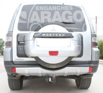 22 699 р. Фаркоп Aragon. (шар A) Mitsubishi Pajero 3 V70 дорестайлинг (1999-2003)  с доставкой в г. Краснодар. Увеличить фотографию 6