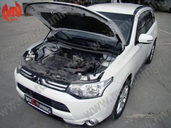 Упор капота MV-Tuning (двойной) Mitsubishi Outlander GF 3-ий рестайлинг (2018-2022)