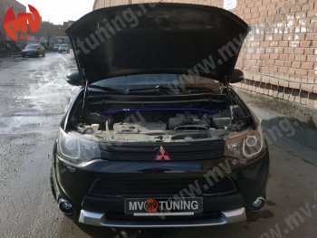 3 189 р. Растяжка (распорка) передних стоек MV-Tuning Mitsubishi Outlander GF дорестайлинг (2012-2014)  с доставкой в г. Краснодар. Увеличить фотографию 5