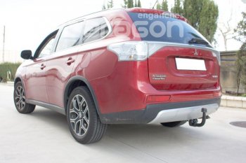 22 699 р. Фаркоп Aragon.(шар V) Mitsubishi Outlander GF 2-ой рестайлинг (2015-2018)  с доставкой в г. Краснодар. Увеличить фотографию 1