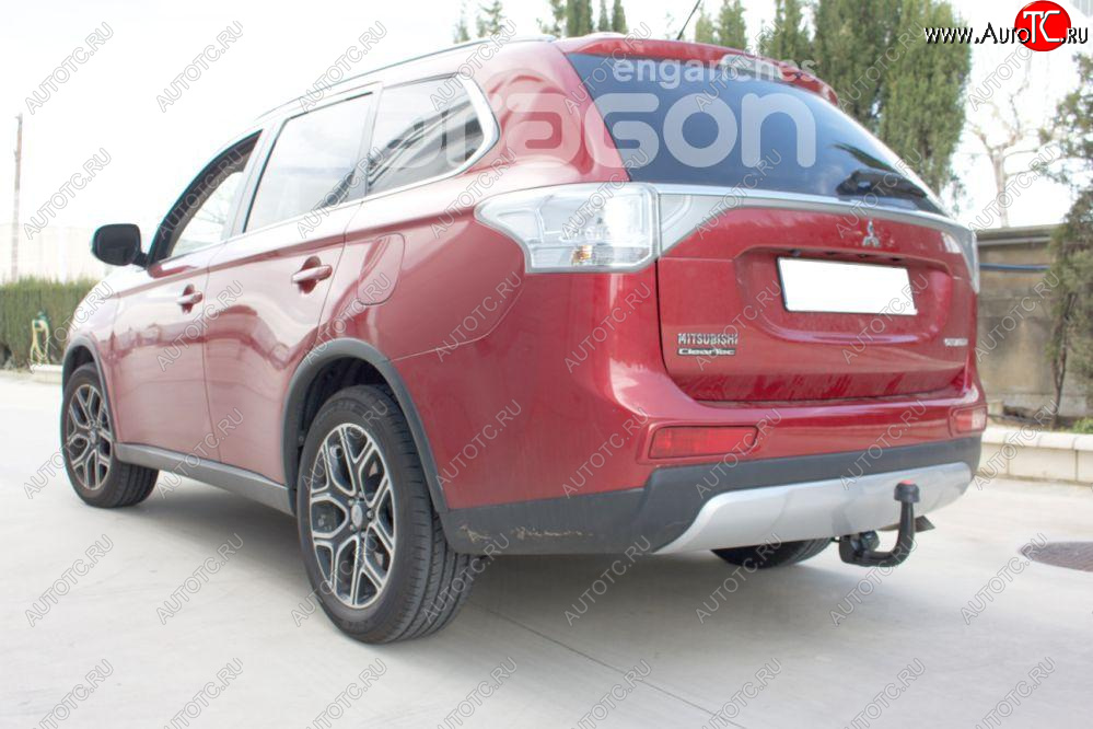 22 699 р. Фаркоп Aragon.(шар V) Mitsubishi Outlander GF 2-ой рестайлинг (2015-2018)  с доставкой в г. Краснодар