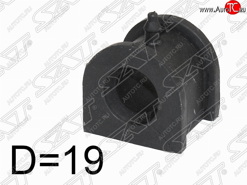 138 р. Резиновая втулка переднего стабилизатора (D=19) SAT Mitsubishi Outlander XL (CW)  дорестайлинг (2005-2009)  с доставкой в г. Краснодар