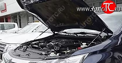 2 299 р. Упоры капота Russtal Mitsubishi Outlander GF 3-ий рестайлинг (2018-2022)  с доставкой в г. Краснодар