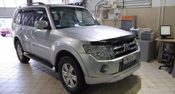 14 399 р. Накладка на передний бампер Sport v2 Mitsubishi Pajero 4 V80 3 дв. 1-ый рестайлинг (2011-2014) (Неокрашенная)  с доставкой в г. Краснодар. Увеличить фотографию 3