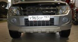 10 499 р. Накладка переднего бампера GT Dynamics Mitsubishi Pajero 4 V80 дорестайлинг (2006-2011) (Дорестайлинг, Неокрашенная)  с доставкой в г. Краснодар. Увеличить фотографию 5