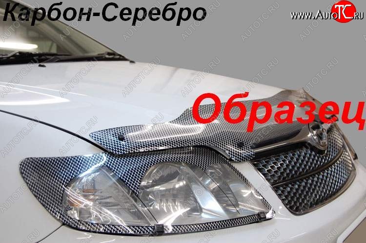 2 199 р. Защита фар CA-Plastik  Mitsubishi Pajero Sport  PB (2008-2013) дорестайлинг (Цвет: прозрачный)  с доставкой в г. Краснодар