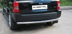 12 349 р. Защита заднего бампера (Ø76 мм, нержавейка) Russtal Jeep Liberty KJ дорестайлинг (2001-2004)  с доставкой в г. Краснодар. Увеличить фотографию 3