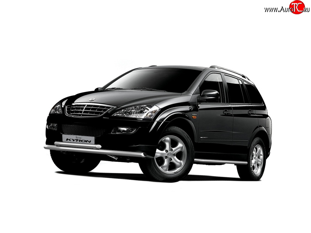 14 549 р. Широкая защита порогов Petroil Tuning SSANGYONG Kyron дорестайлинг (2005-2007)  с доставкой в г. Краснодар