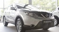 2 489 р. Защитная сетка решетки переднего бампера РА Nissan Qashqai 2 J11 рестайлинг (2017-2022)  с доставкой в г. Краснодар. Увеличить фотографию 3