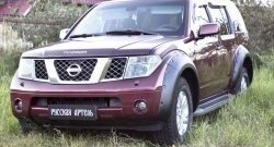 17 549 р. Расширители арок RA (комплект) Nissan Pathfinder R51 дорестайлинг (2004-2007) (Поверхность глянец (под окраску), Неокрашенные)  с доставкой в г. Краснодар. Увеличить фотографию 2