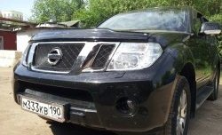 2 879 р. Сетка в решетку радиатора Russtal Nissan Pathfinder R51 рестайлинг (2009-2014) (черная)  с доставкой в г. Краснодар. Увеличить фотографию 3