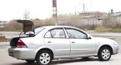 1 269 р. Накладка на задний бампер RA  Nissan Almera Classic  седан (2006-2013) B10  с доставкой в г. Краснодар. Увеличить фотографию 3