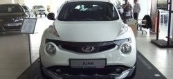 3 999 р. Накладка на передний бампер Impul Nissan Juke 1 YF15 дорестайлинг (2010-2014) (Неокрашенная)  с доставкой в г. Краснодар. Увеличить фотографию 3